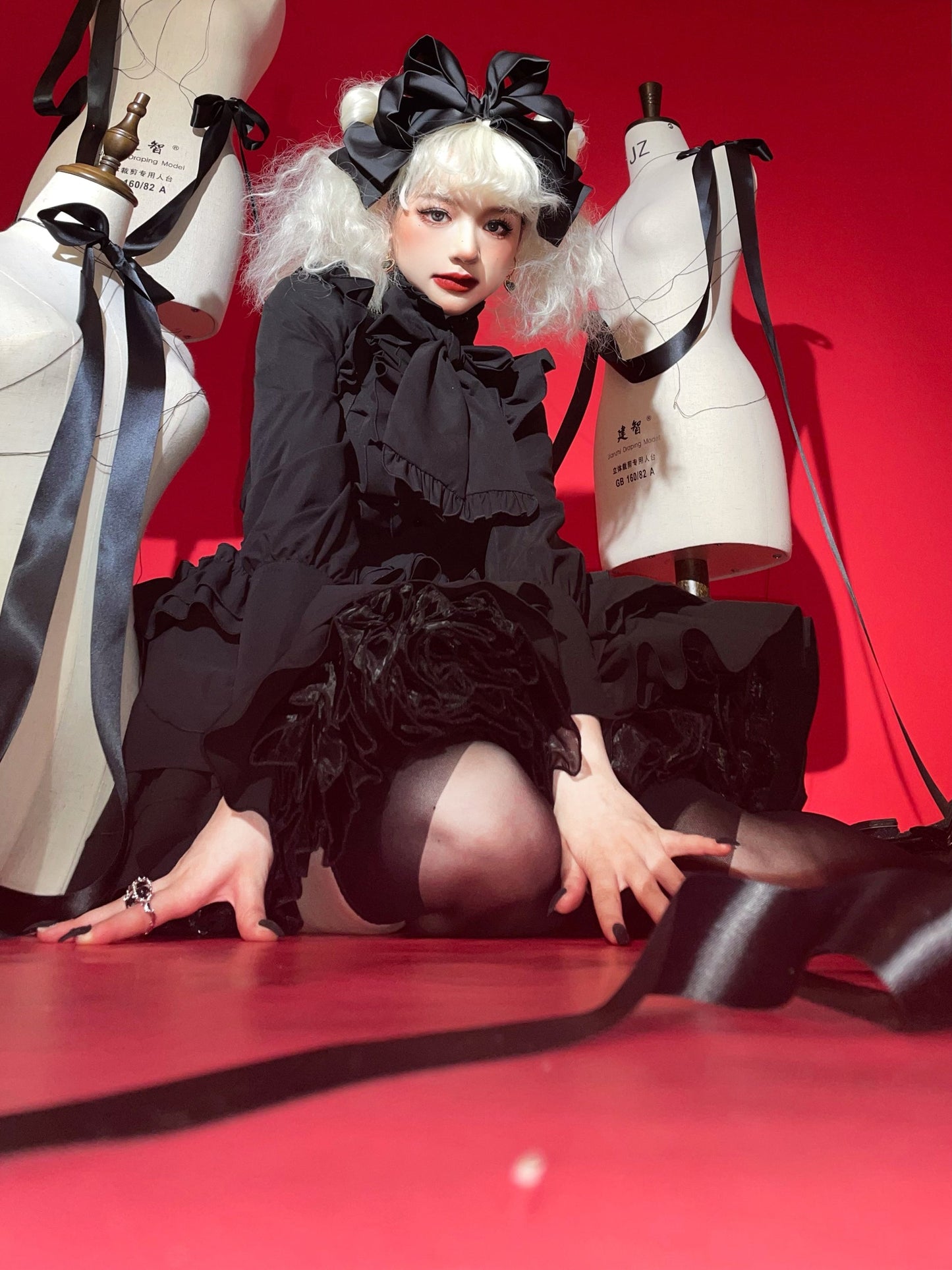 Gothic Blouse Dark Subculture