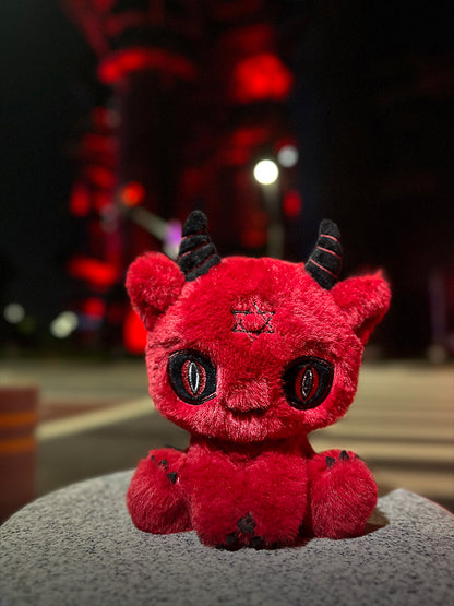 Red Devil Gothic Plushie