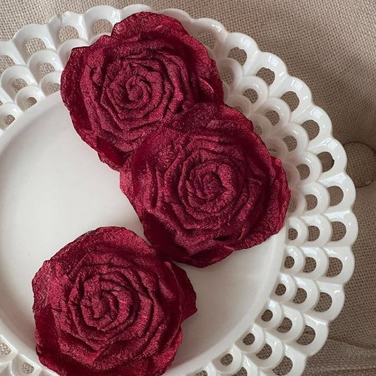 Multicolored – Color Edge 10 - Options Rose Brooch/Clip Burnt