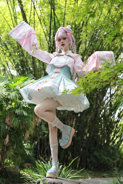 スイートハット予約シージャケット+キョン+ピンリボン製品クロリー+ドレスリトル