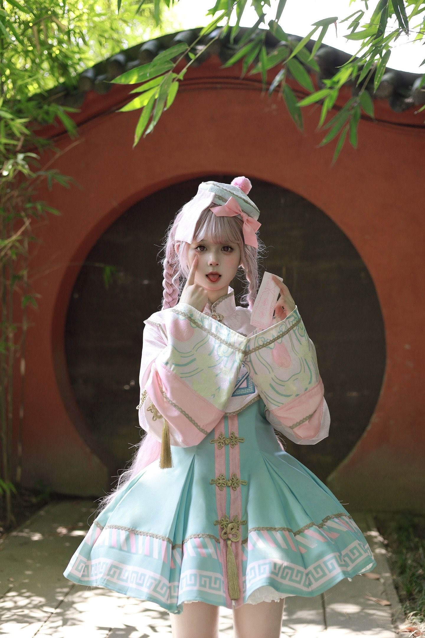 スイートハット予約シージャケット+キョン+ピンリボン製品クロリー+ドレスリトル