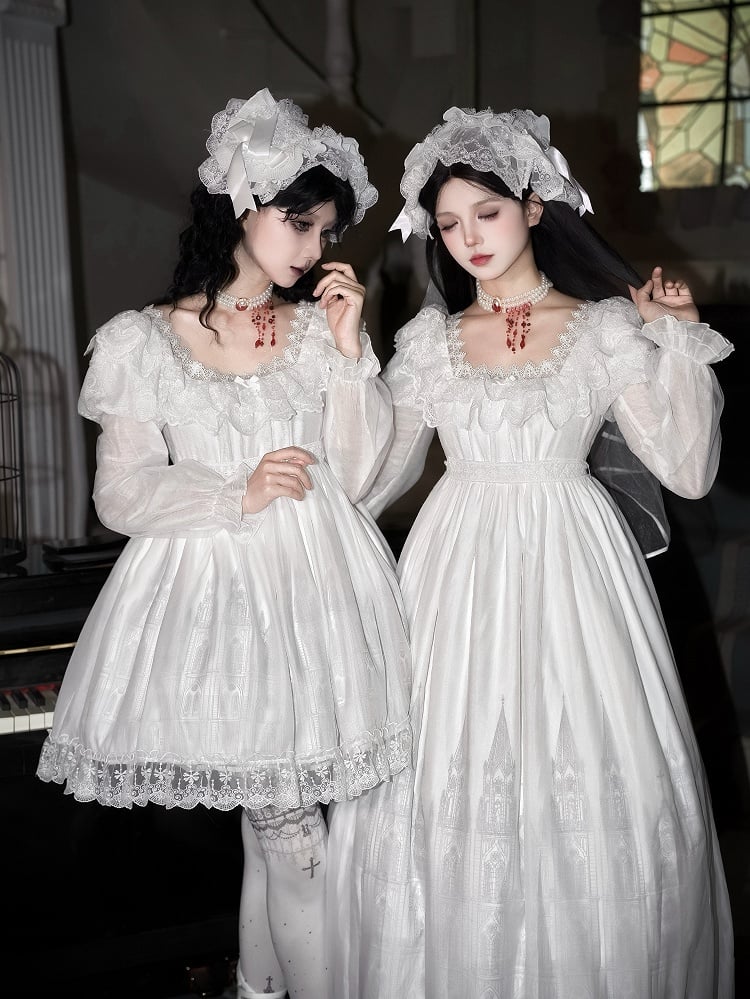 Perlen Perlen rote Quasten weiße Halskette