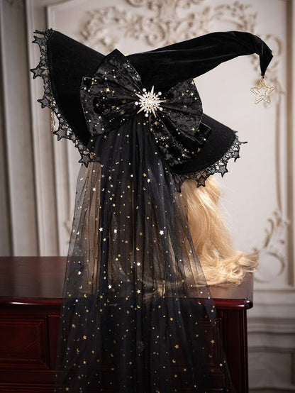 Hat Starry Night Witch