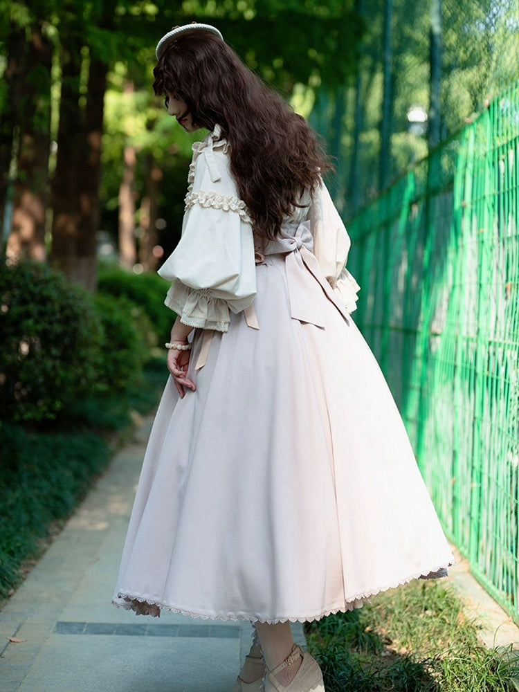 Elegant Boned High Waist Long Version Lolita Skirt