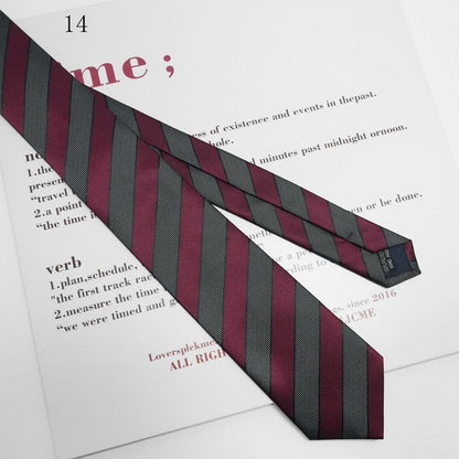 Tie JK Striped 17 Neck Pattern Options Uniform