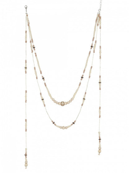 Goth Beaded Romantic Necklace Layered