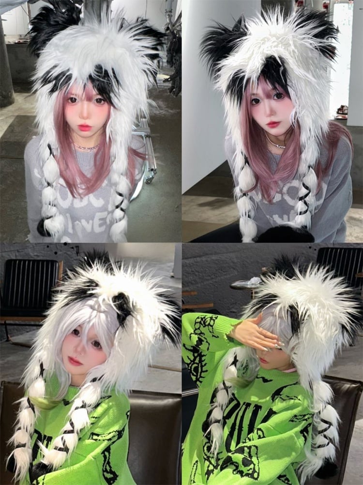 Panda Kleiner Panda Shaggy Wintermütze