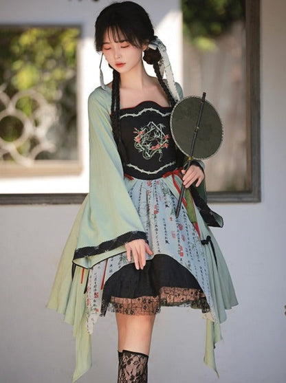 Design + Bow + China Big Apron Dress