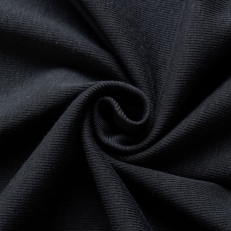 Green Fitted T-Shirt with Cartoon Girl