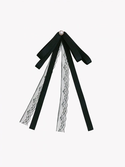 Krawatte Schwarz/Weiß