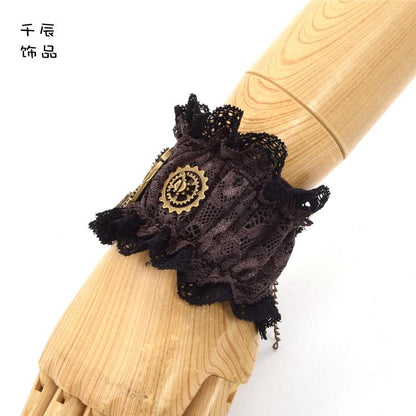 スチームパンク ロリータ ヴィンテージ ギア ブレスレット