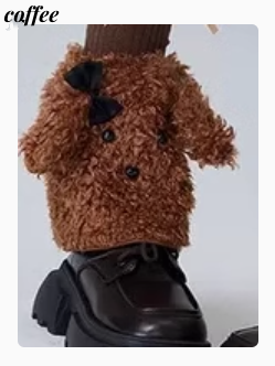 シャギーパピー レッグウォーマー カーフソックスセット