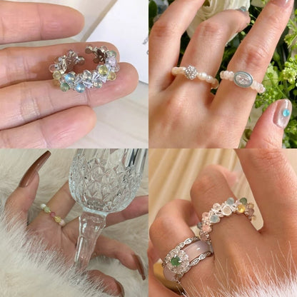 Y2K マクロン グミベア ネックレス リング ブレスレット