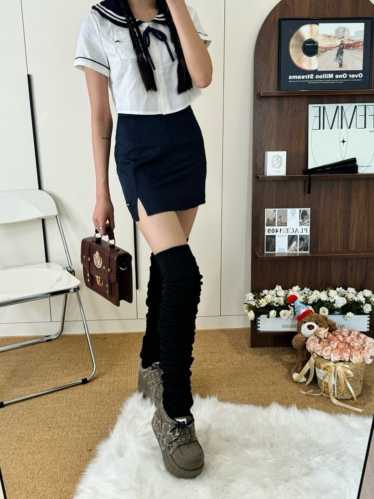 Style Black 60CM/120CM/180CM Stockings JK