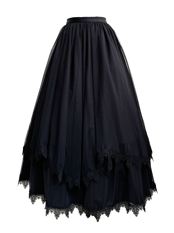Skirt Under Black