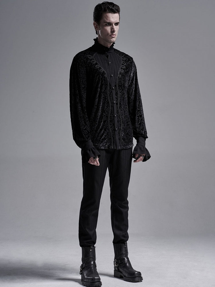 Black Men's Gorgeous Gothic Shirt