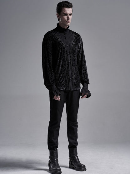 Black Men's Gorgeous Gothic Shirt