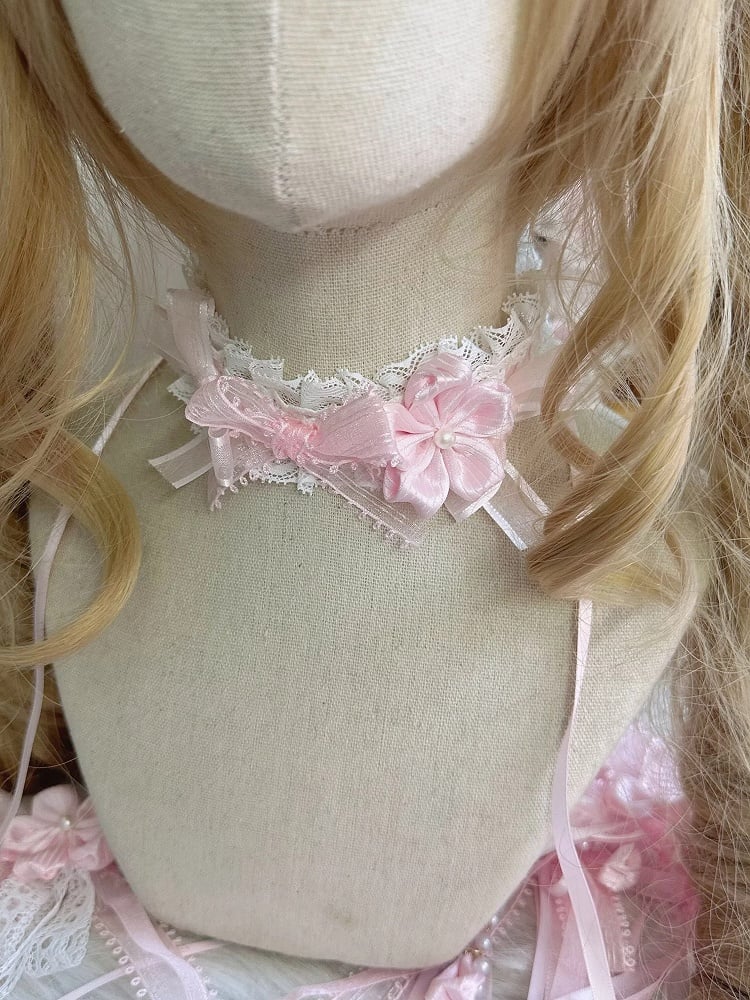 Sakura 2-color Choker Lace