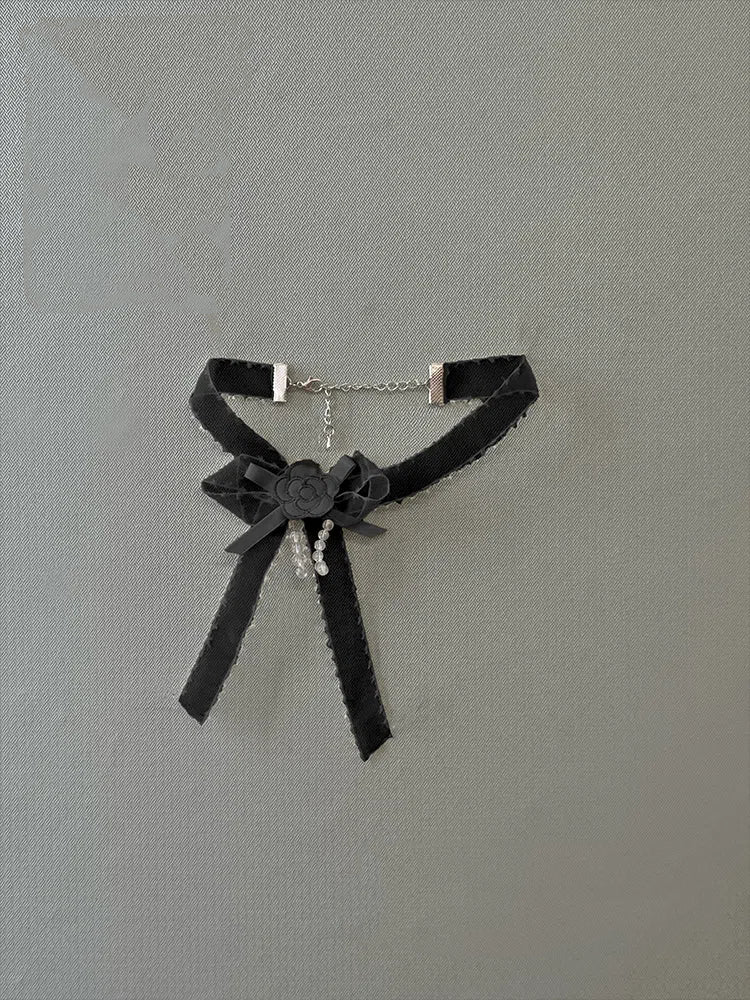 Rot Blau Choker Beige Schwarz / Lila