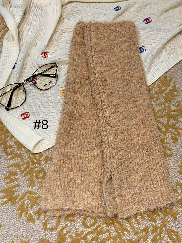 ニットレッグウォーマー