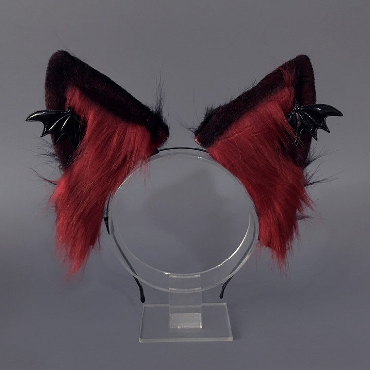 Options Decorations Fluffy Lolita Color 6 Faux – Cat Bat Ear with Mini KC
