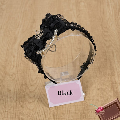 Bow KC Lace Chain Detail Bead with 8 Kei Colors 3D Jirai