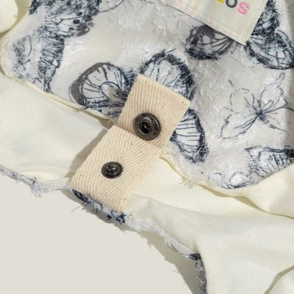 Butterfly Pattern Colors Handbag Lace 2
