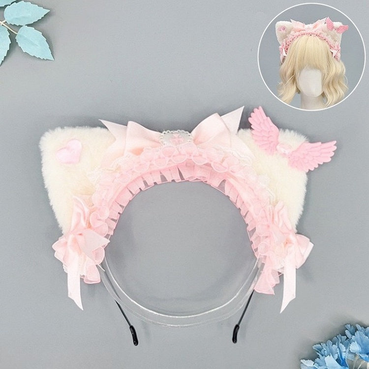 Ear Kitty Color 4 Kei Lace Options KC Trim Jirai Details Bowknot