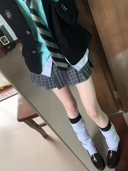 Uniform Calf JK 60CM/100CM Socken Stricklänge Weiß