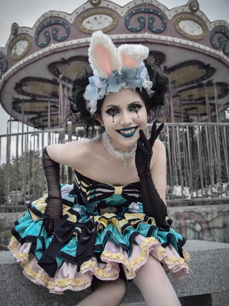 天使の羽と蝶結びのうさぎの耳 KC