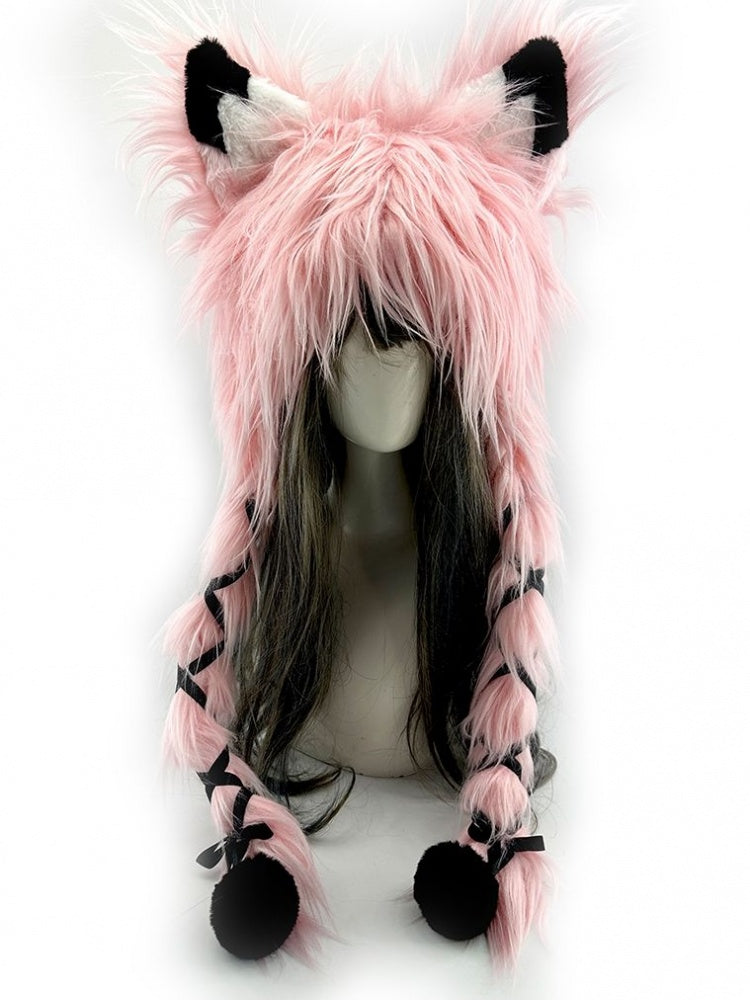 Fox Shaggy Wintermütze