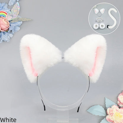 Cute Ear 11 KC Kitty Fur Colors Faux Lolita