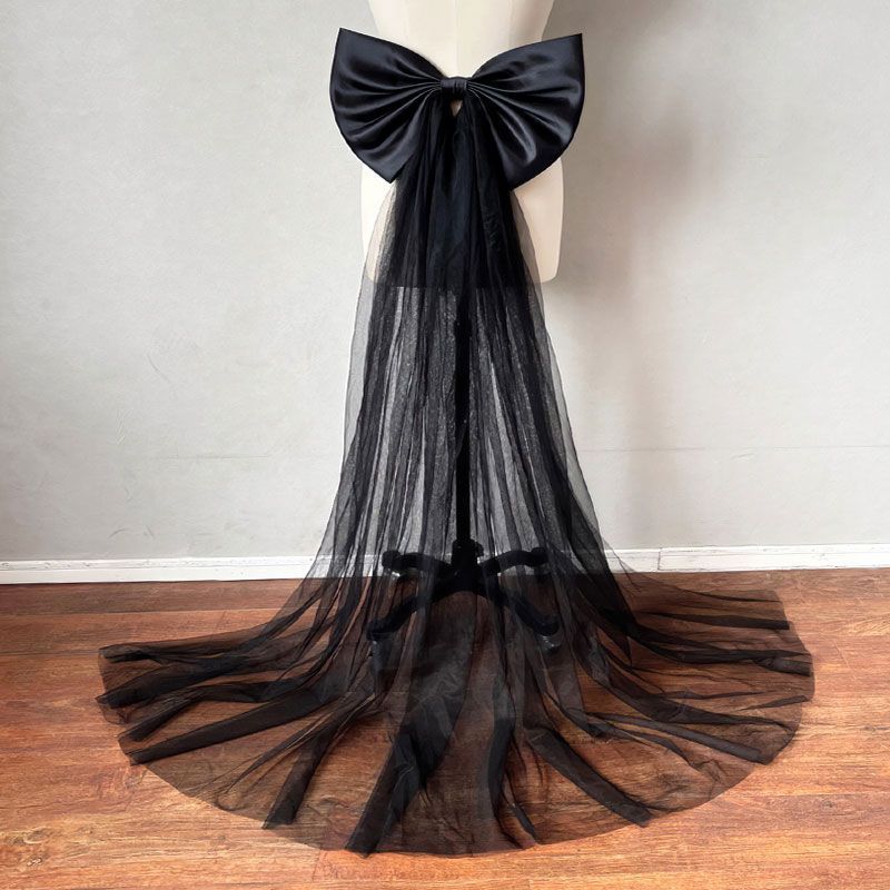 Lolita Wedding Bridal Bow Train Tail Decoration