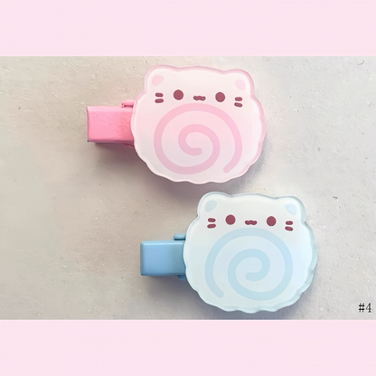 Hair Yume maki and Kawaii Clip Design Kitty