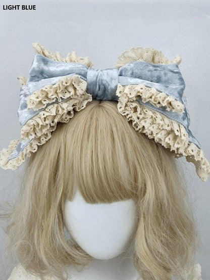 Big Trim 13 Lace Options Bow Velvet KC