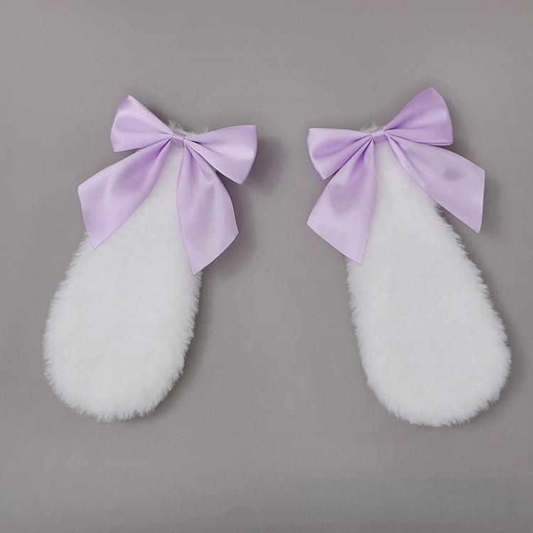 Cute Hair Clip Colors Plush Ear Lolita 7 Bunny