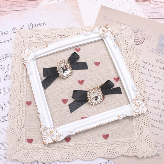 Kei Rhinestone Options 8 Hairclip Jirai Bowknot Color