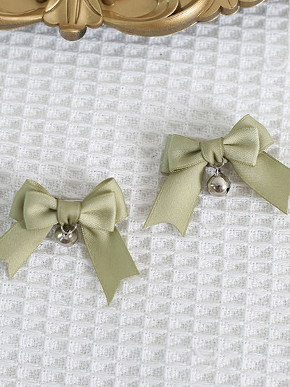 Hairclips Charm with Colors of Bowknot Bell A Pair Cute 14