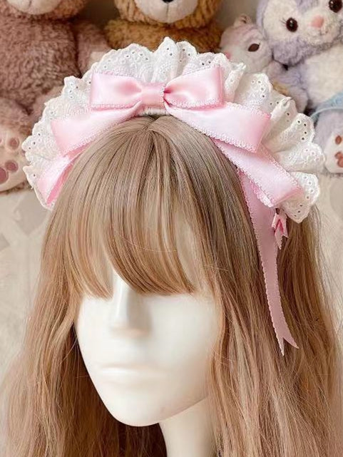 Lace Options and KC – White 9 Trim Color Bowknot