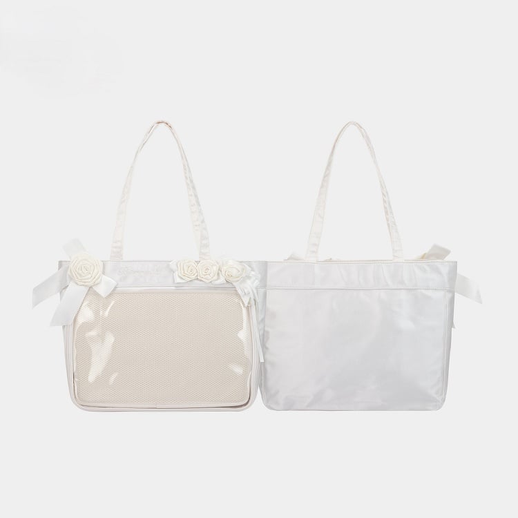 Display Decoration White Rose Bag with Ita Window