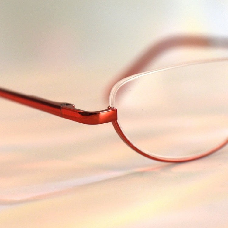 サイバーパンクグラス レッド セミリムレス ワイン