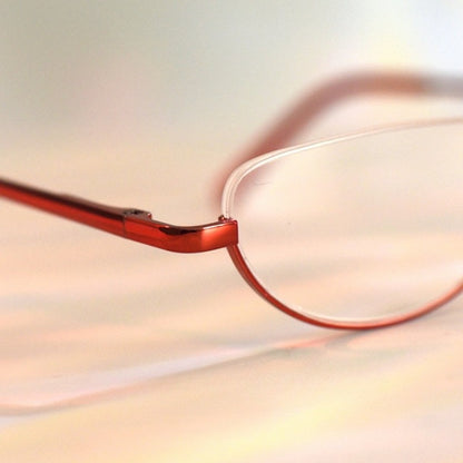 サイバーパンクグラス レッド セミリムレス ワイン