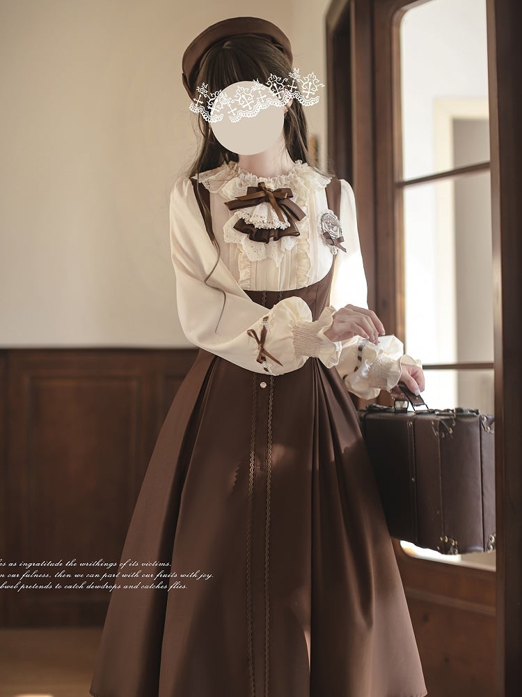 Elegant Brown Beret