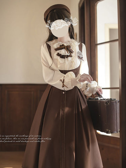 Elegant Brown Beret