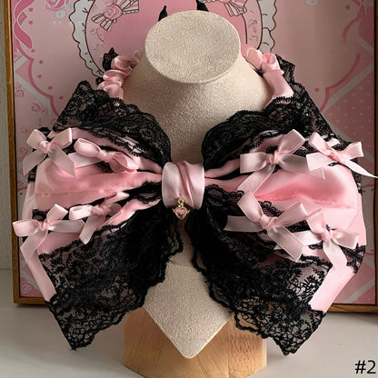 Color Lace Available Oversized Bowknot Inspired Dreamy Options KC - Doll 2 Princess