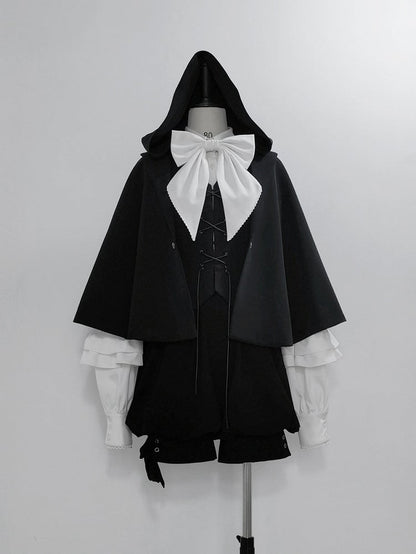 Lolita Ouji Knickerbockers Shorts Black Fashion