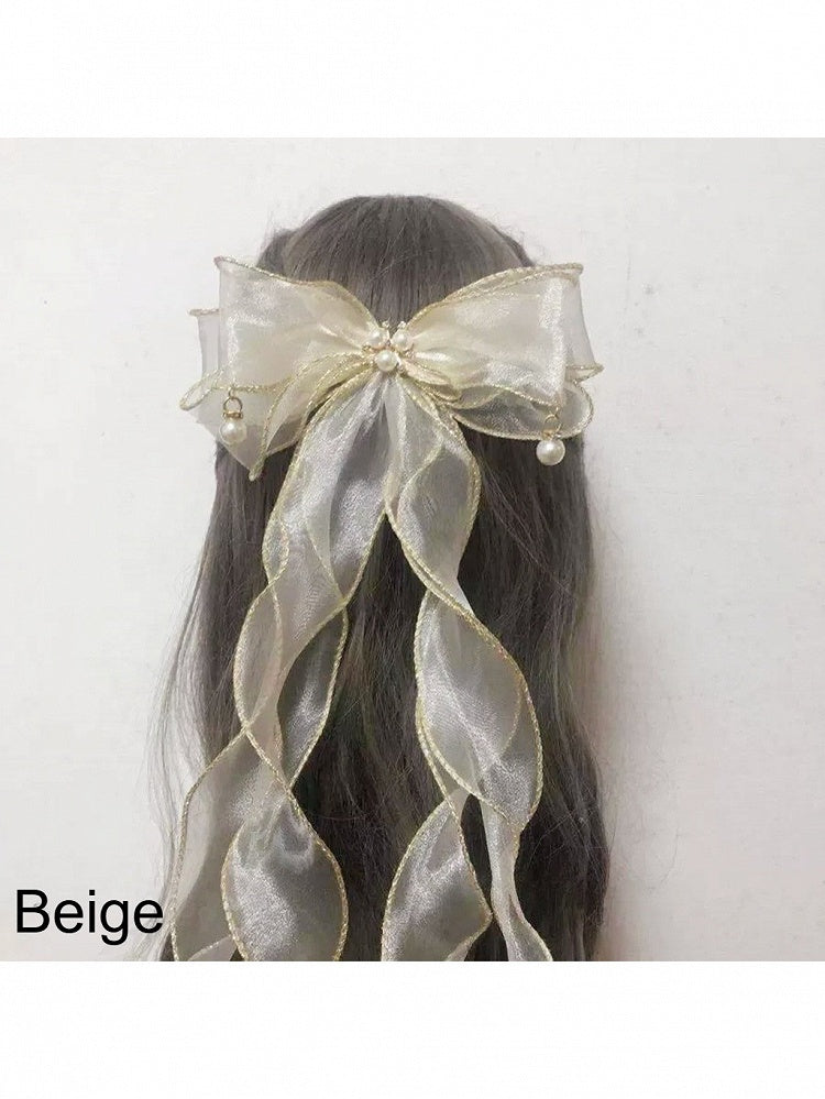 9-Color Lolita Style Hairclip Bow