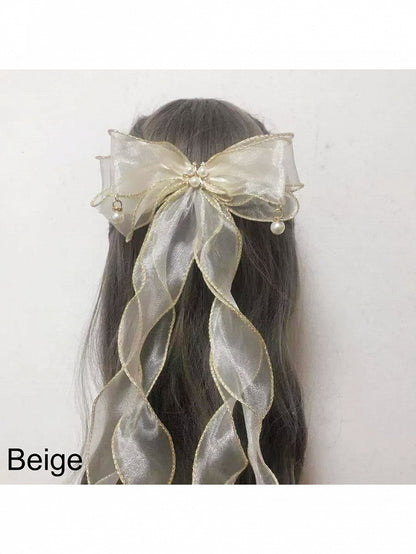 9-Color Lolita Style Hairclip Bow