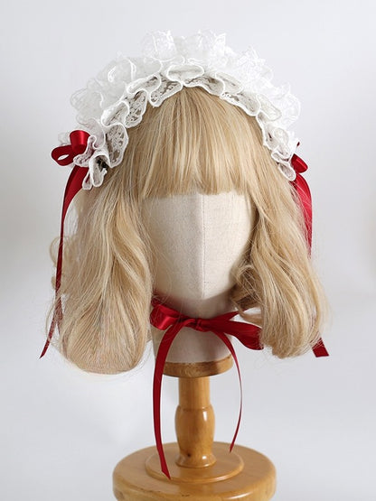 Color Details Sweet Options Ruffled Lolita Bowknot 9 Hairband