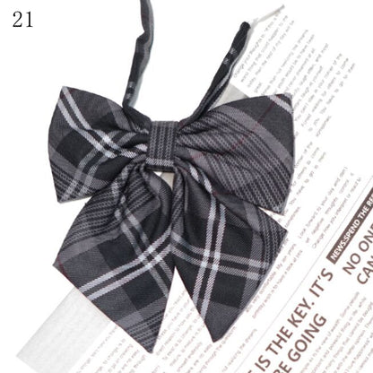 JK Bow Tie Plaid 30 Uniform Options Pattern